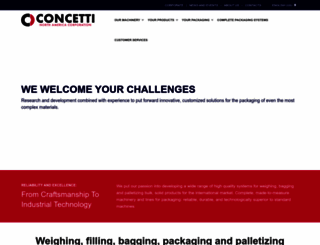 concetti.com screenshot