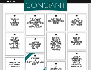 conciant.com screenshot