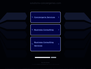 concierge-durable.com screenshot