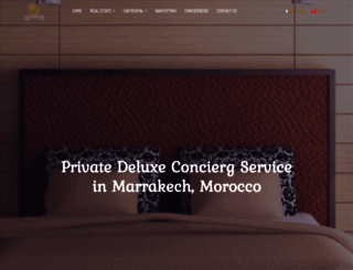 conciergerie-marrakech.com screenshot