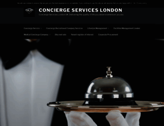conciergeserviceslondon.com screenshot
