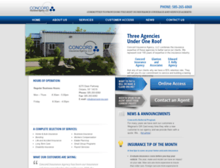 concord-ins.com screenshot