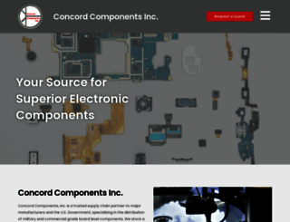concordcomponents.com screenshot