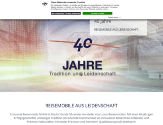 concorde-reisemobile.com screenshot