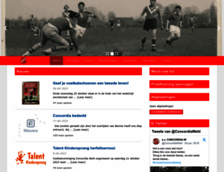 concordia-wehl.nl screenshot
