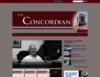 concordianonline.com screenshot