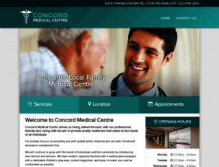 concordmedicalcentre.com.au screenshot
