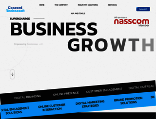 concordtechnosoft.com screenshot