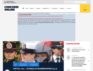 Access Concorsi.difesa.it. Ministero Della Difesa - Concorsi On Line