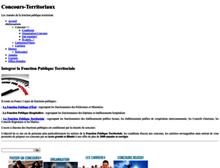 concours-territoriaux.fr screenshot