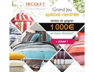 concours.becquet.fr screenshot