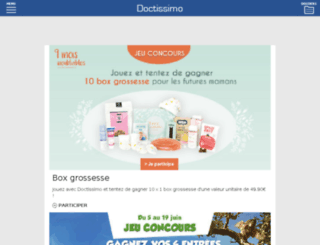 concours.doctissimo.fr screenshot