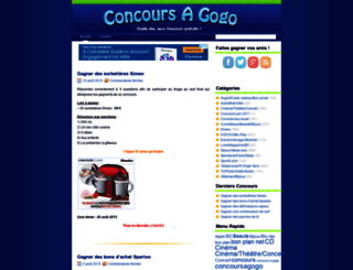 concoursagogo.com screenshot