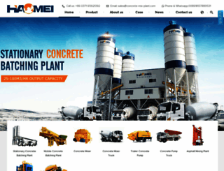 concrete-mix-plant.com screenshot