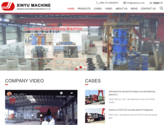 concrete-mixing-machine.com screenshot
