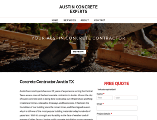 concreteaustintx.com screenshot