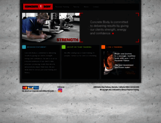 concretebody.com screenshot