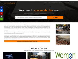 concretebroker.com.au screenshot
