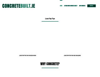 concretebuilt.ie screenshot