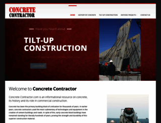 concretecontractor.com screenshot