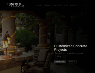 concretecreation.com screenshot