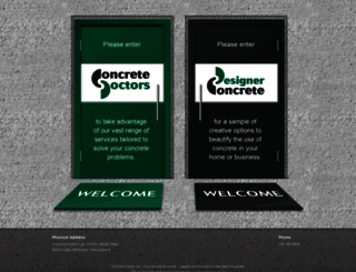 concretedoctors.co.nz screenshot
