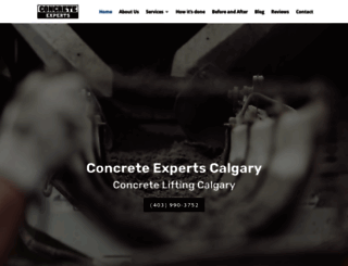 concreteexperts.ca screenshot