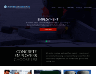 concretejobs.com screenshot