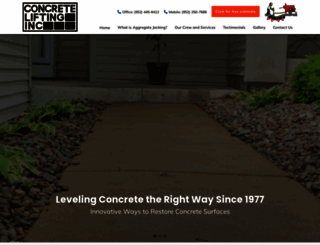 concreteliftinginc.com screenshot