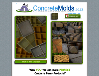 concretemolds.co.za screenshot