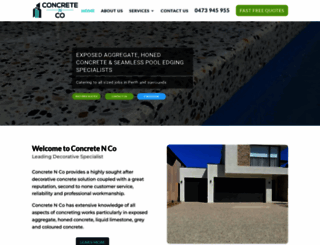 concretenco.com.au screenshot