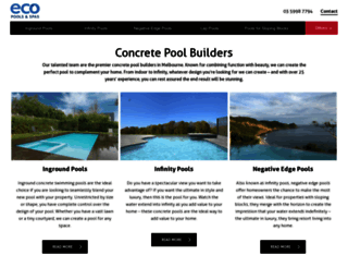 concretepoolbuilders.com.au screenshot