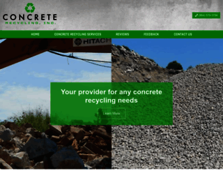 concreterecyclingsc.com screenshot