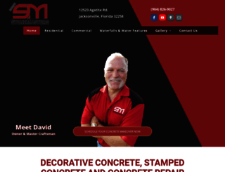 concretestonemastersflorida.com screenshot