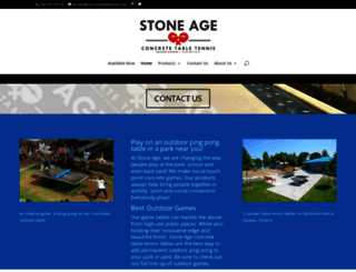 concretetabletennis.com screenshot