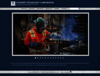 concretetech.com screenshot