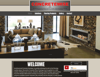 concretewise.co.za screenshot