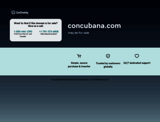 concubana.com screenshot