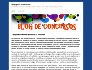 concursoblog.es screenshot