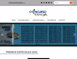 concursoideas.com screenshot