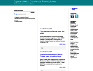 concursos.mx.cgana.com screenshot