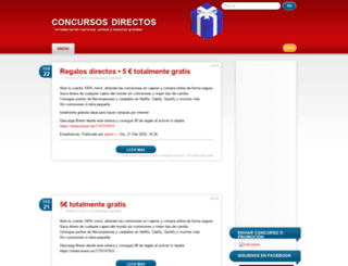 concursosdirectos.com screenshot