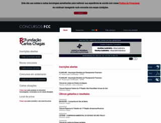 concursosfcc.com.br screenshot