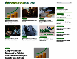 concursospublicos.org screenshot