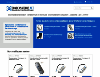 condensateurs.net screenshot