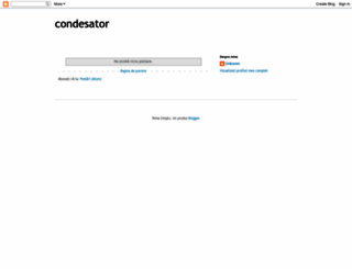 condesator.blogspot.com screenshot