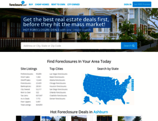 condo.foreclosure.com screenshot