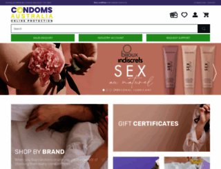 condomaustralia.com.au screenshot