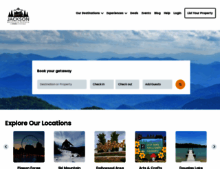 condopigeonforge.com screenshot