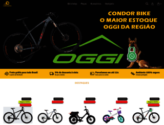 condorbike.com.br screenshot